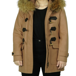 The Chelsea Duffle  Camel Coat for  Women